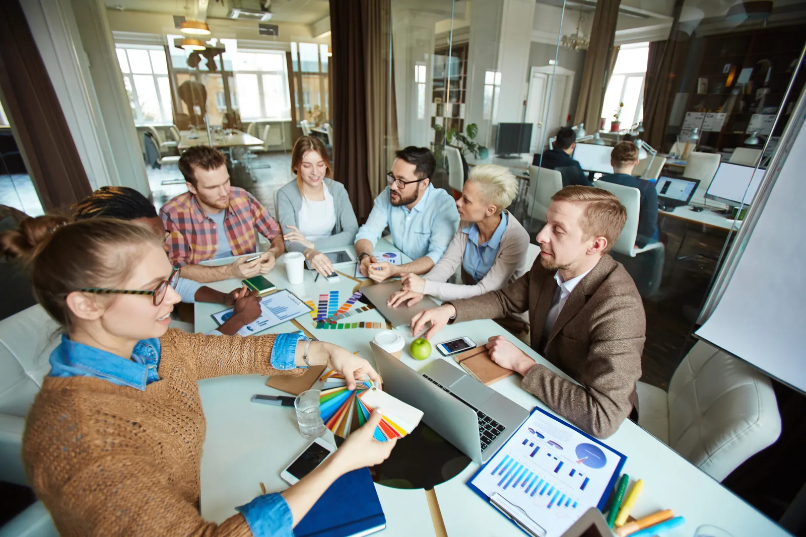 Travail sur un plan de projet